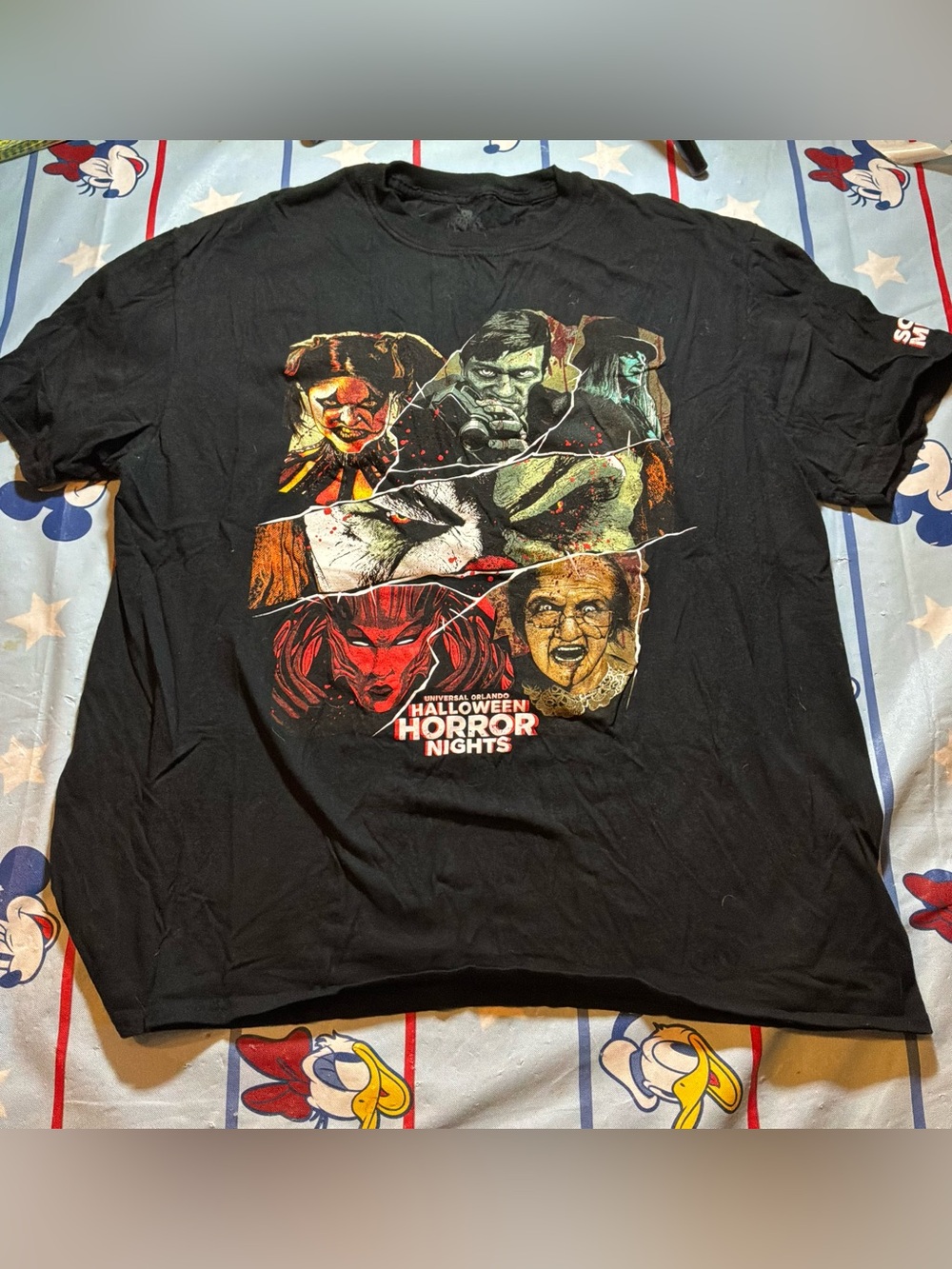 Universal studios halloween horror nights scream nights scream member unisex XL